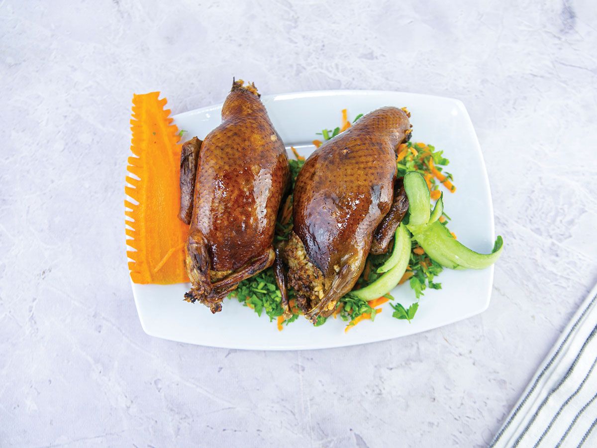 Double Stuffed Pigeon
