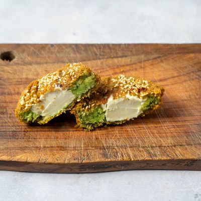 Ta'ameya Patty with Kiri Cheese
