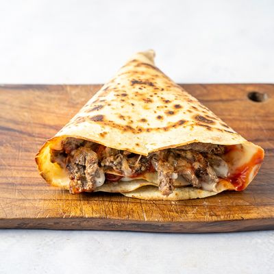 Beef Burger Crepe