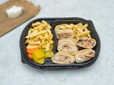 Extra chicken shawarma meal
