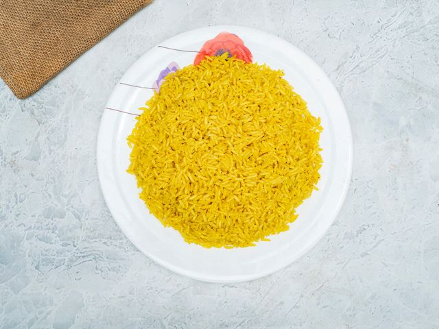 Basmati rice plate