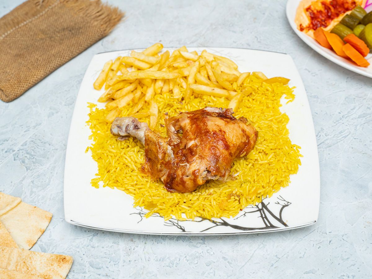 quarter thigh grill meal