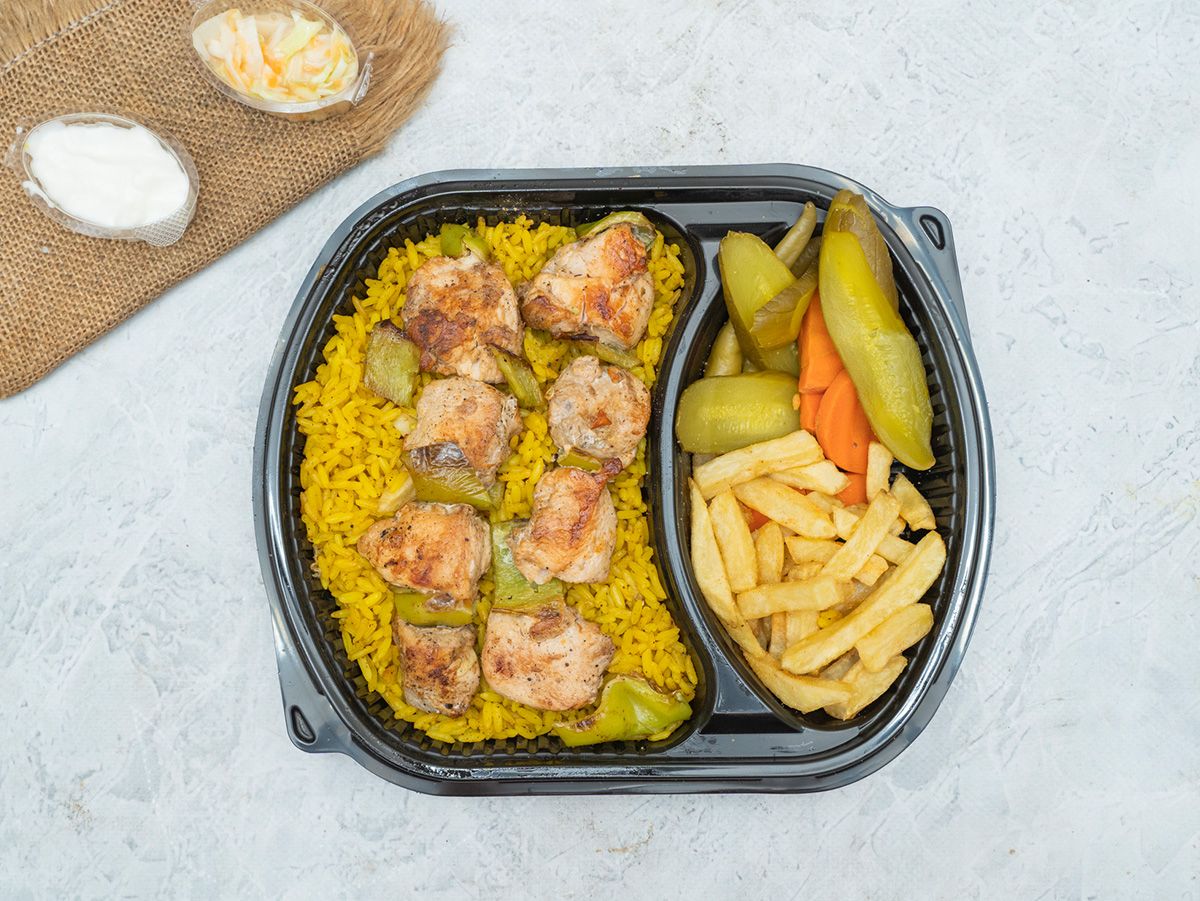 Shish Tawook meal
