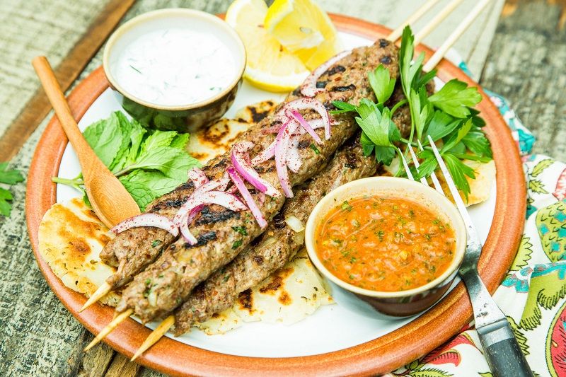 Adana Chicken Wrap