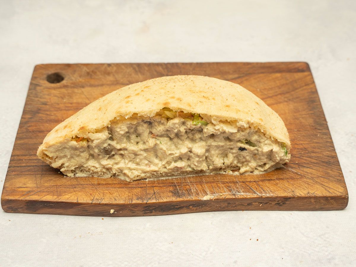 Baba Ghanoush Sandwich