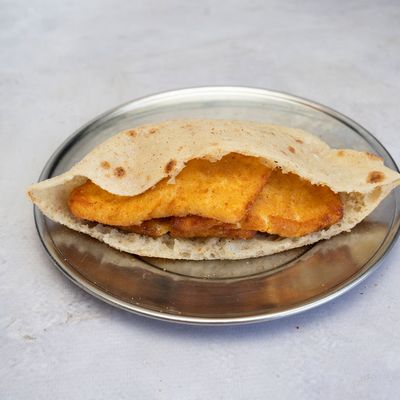 Fried cheese oriental sandwich