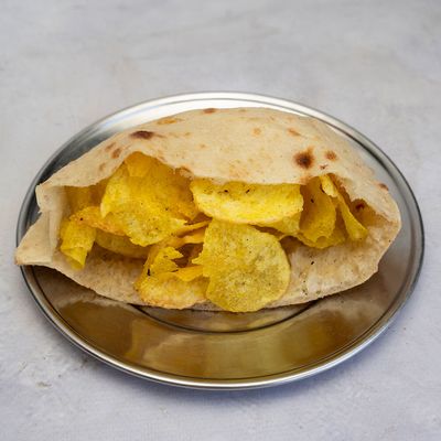 Potato chipsy sandwich