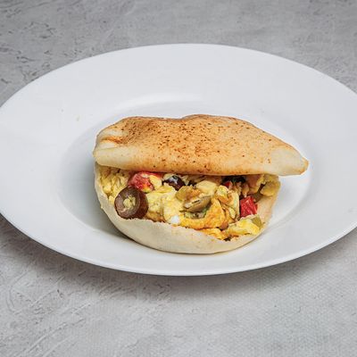 Pizza Omelette Sandwich