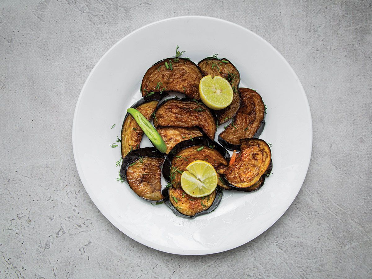 Fried Eggplant
