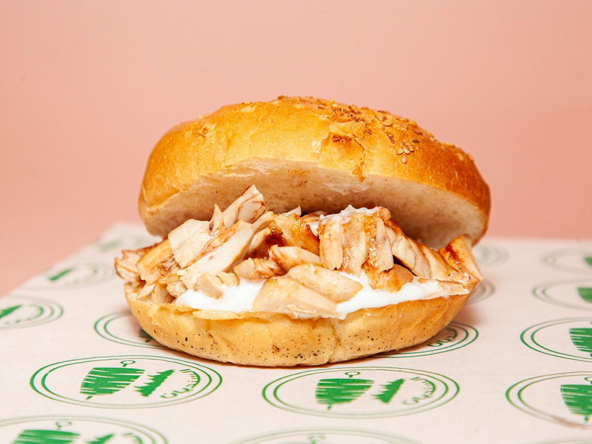 Chicken Kaiser Sandwich