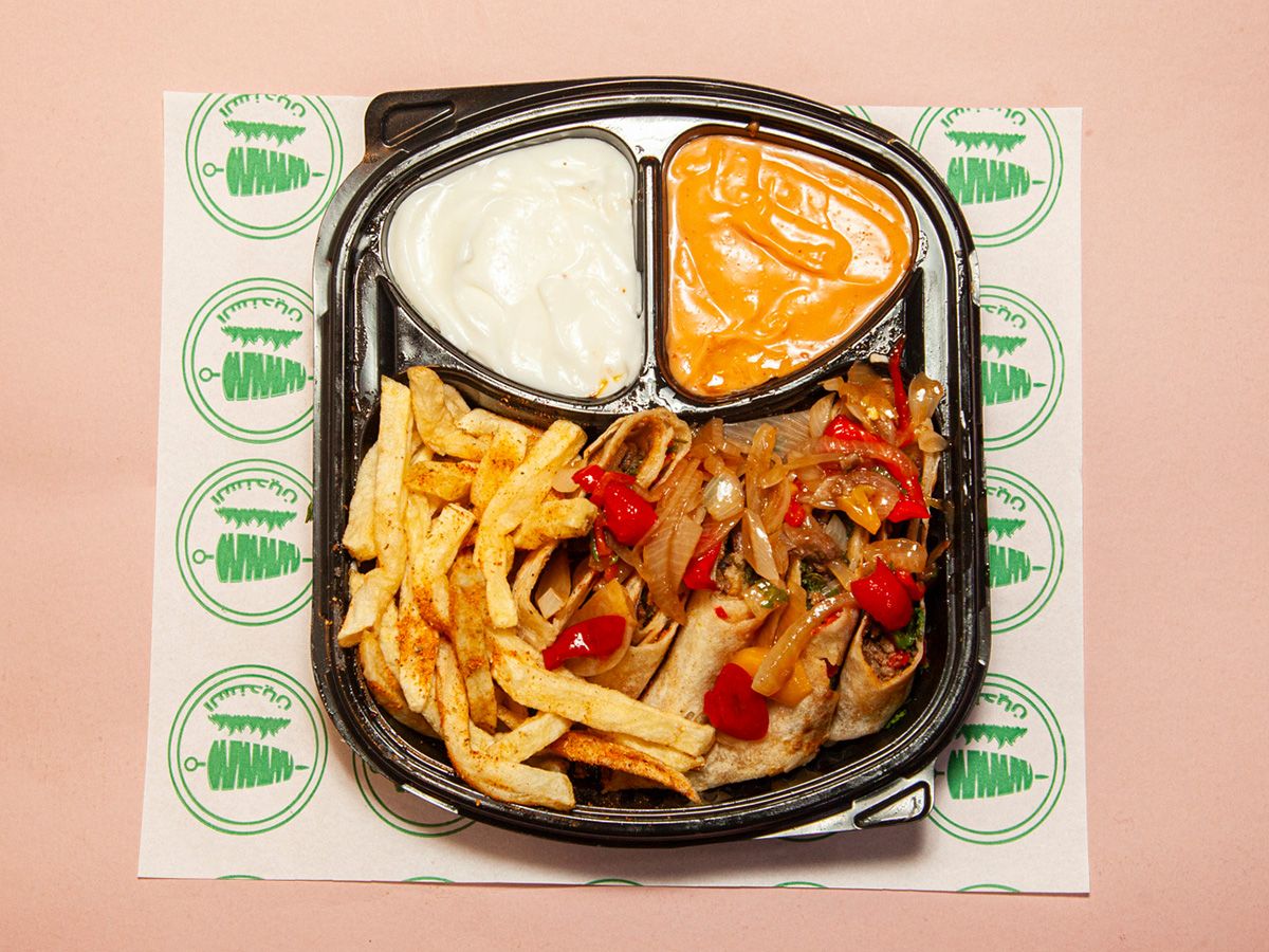 Greek Arabian Meat Shawerma