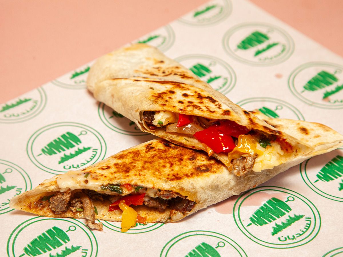 Large Greek Meat Sand Wic