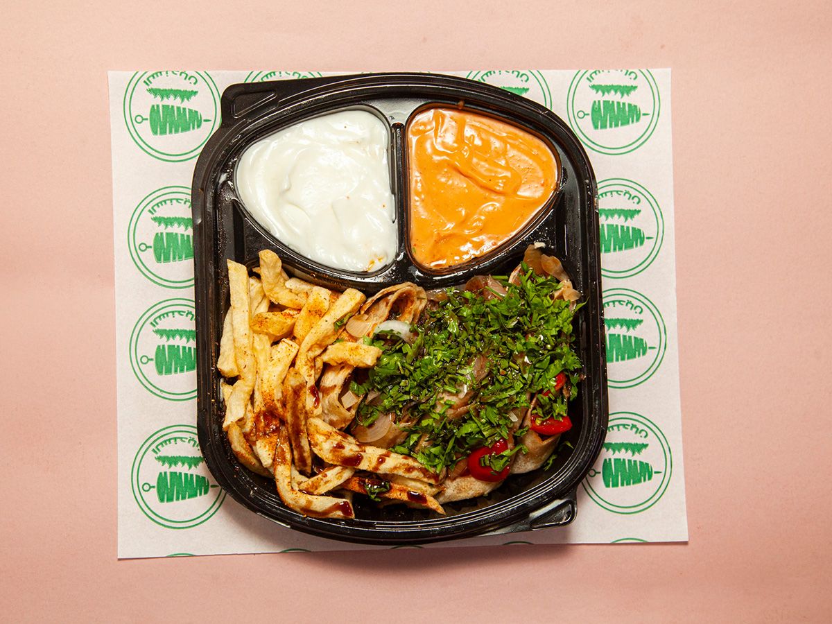 Turkish Arabian Meat Shawerma