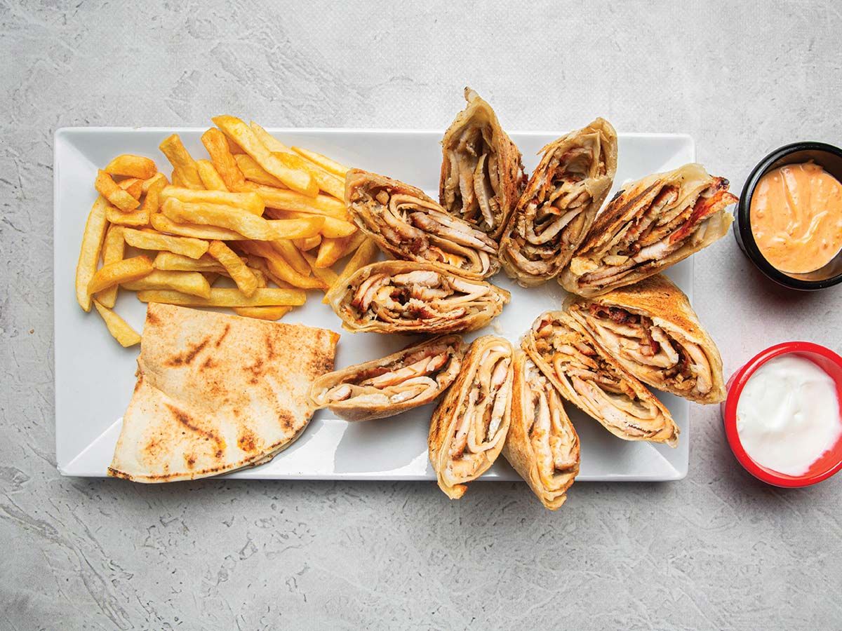 Double Chicken Shawerma Meal