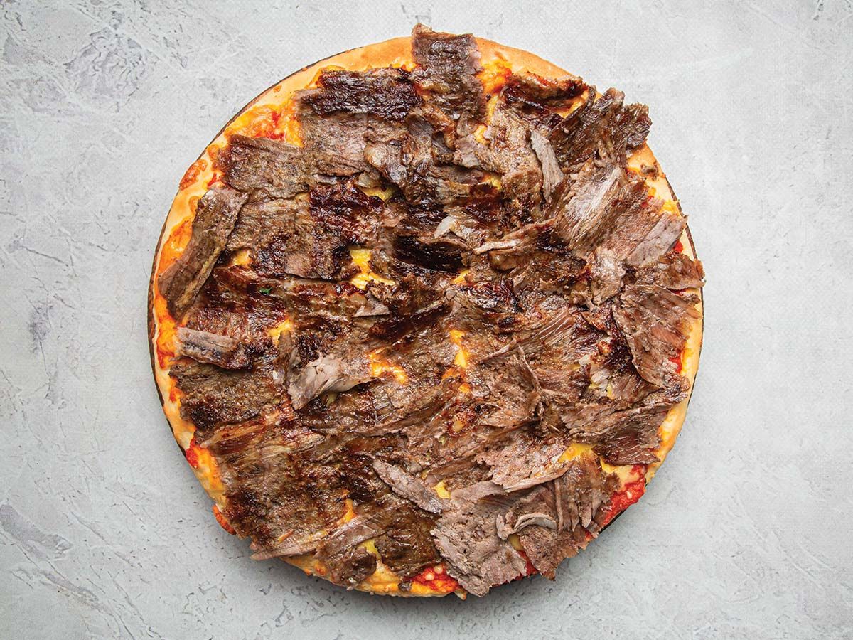Meat Shawerma Pizza