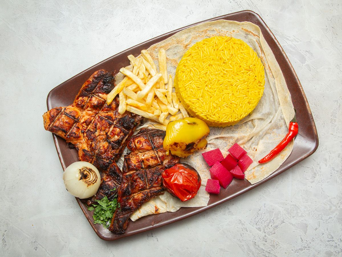 Half Chicken Tikka Meal