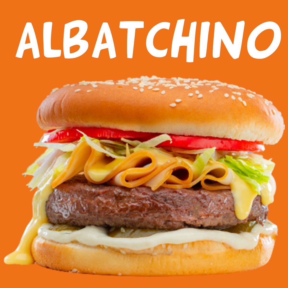 Albatchino Beef Burger Sandwich