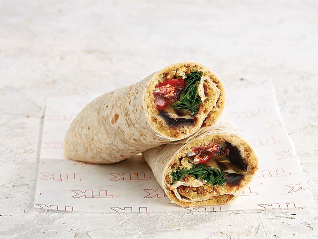 Alexandrian Falafel with Eggplant