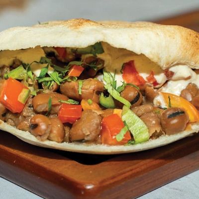 Alexandrian Fava Bean Sandwich