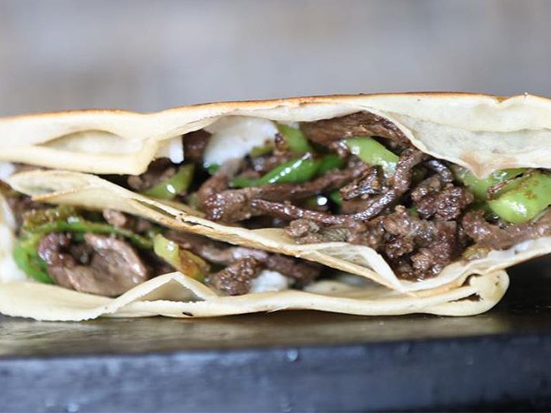 Alexandrian liver crepe