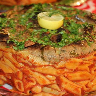 Alexandrian Liver Macaroni Tajine