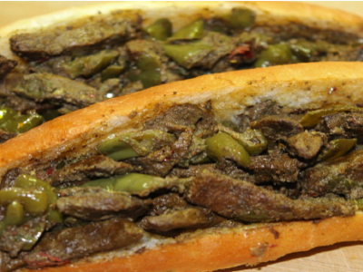 Alexandrian Liver Sandwich