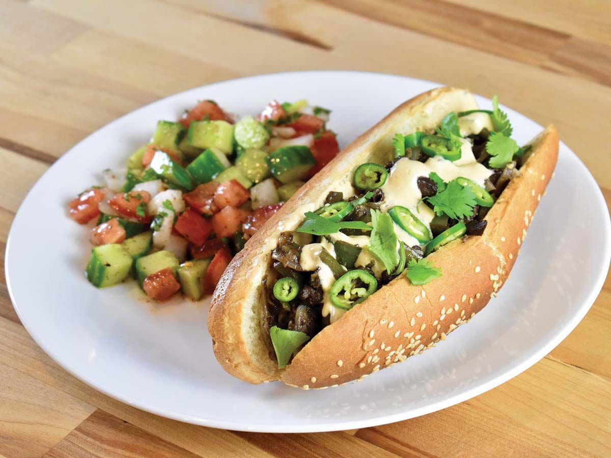 Alexandrian liver sandwich