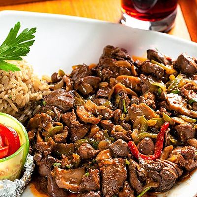 Alexandrian Liver - Rice Meal