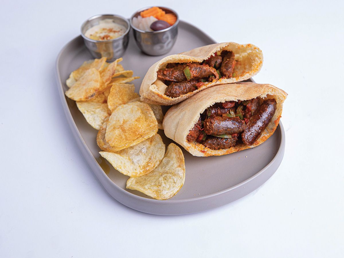 Alex Sausage Sandwich