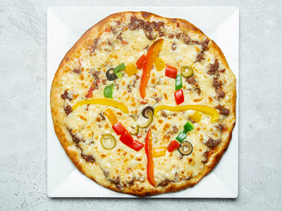 Alexandrian Sausage Pizza