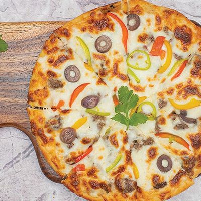 Alexandrian Sausage Pizza