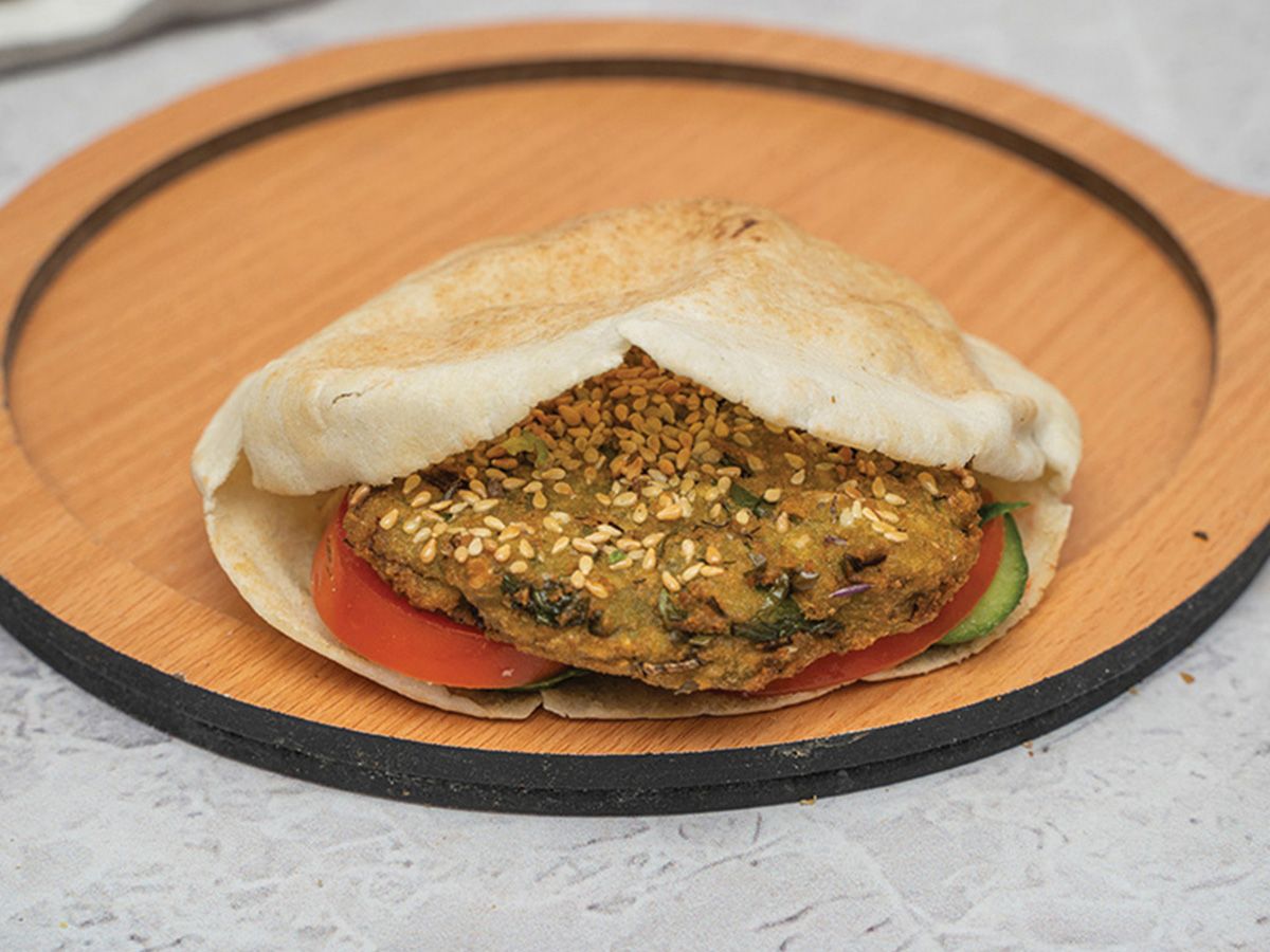 Alexandrian Taamia sandwich