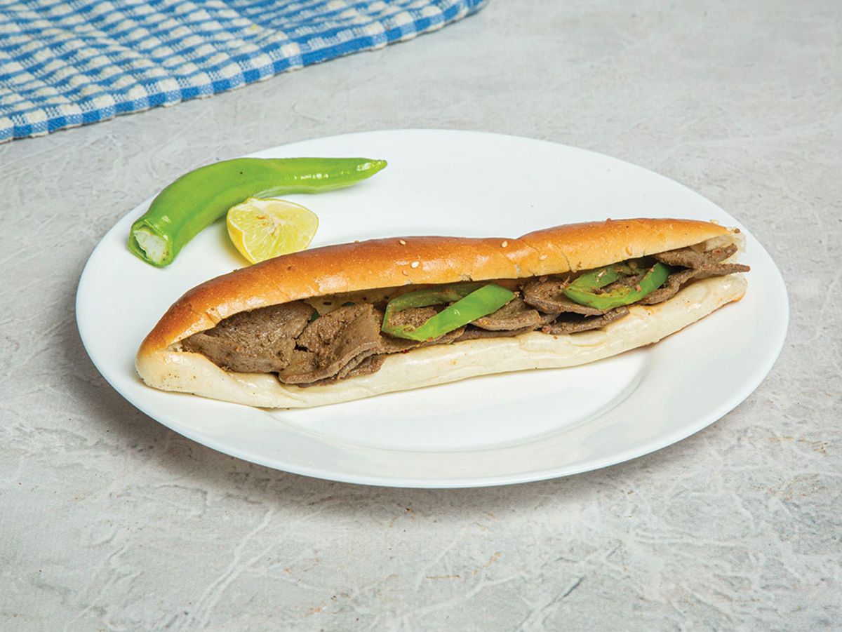 Alexandrian Liver Grill Sandwich