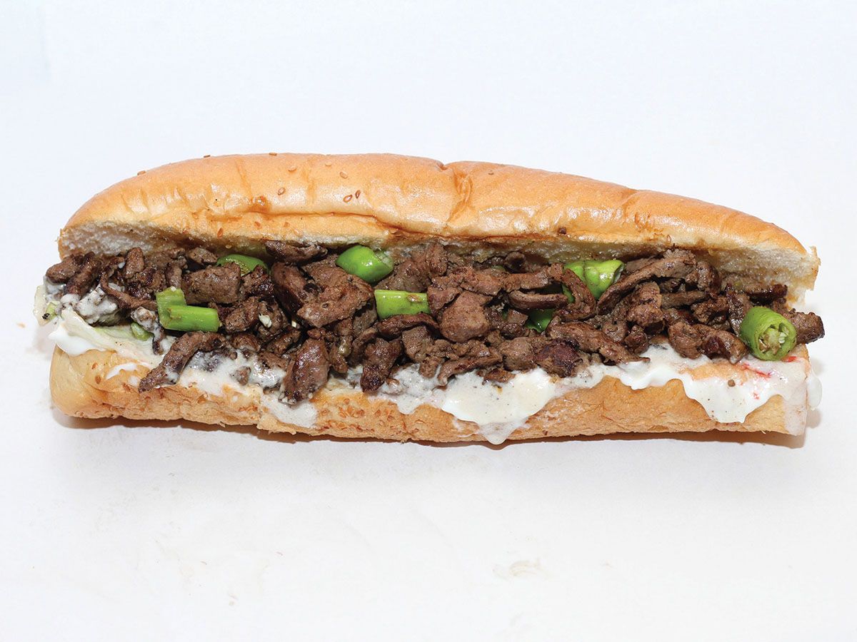 Alexandrian liver sandwich