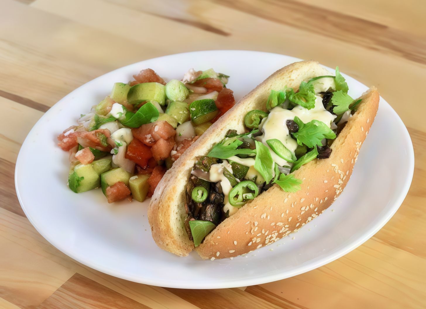 Alexandrian Liver Sandwich