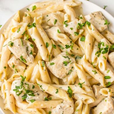 Alfredo White Sauce Pasta