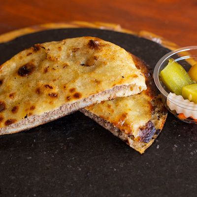 Meat Hawawshi With Cheese