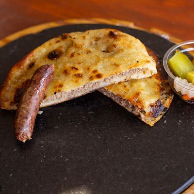 Meat With Sausage Hawawshi