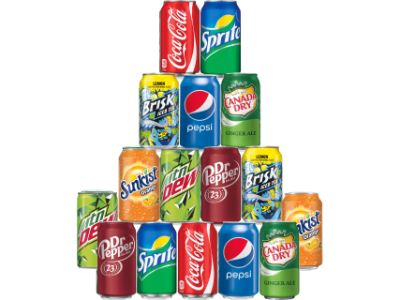 All Kinds Of Soft Drinks