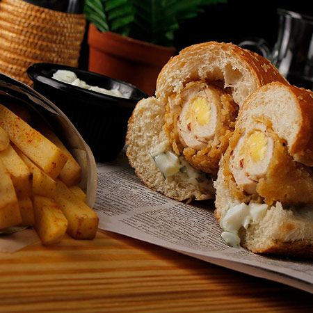 Chicken Roll Sandwich
