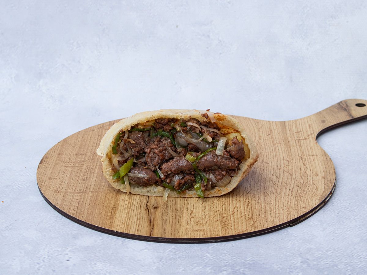 Oriental Sausage Sandwich