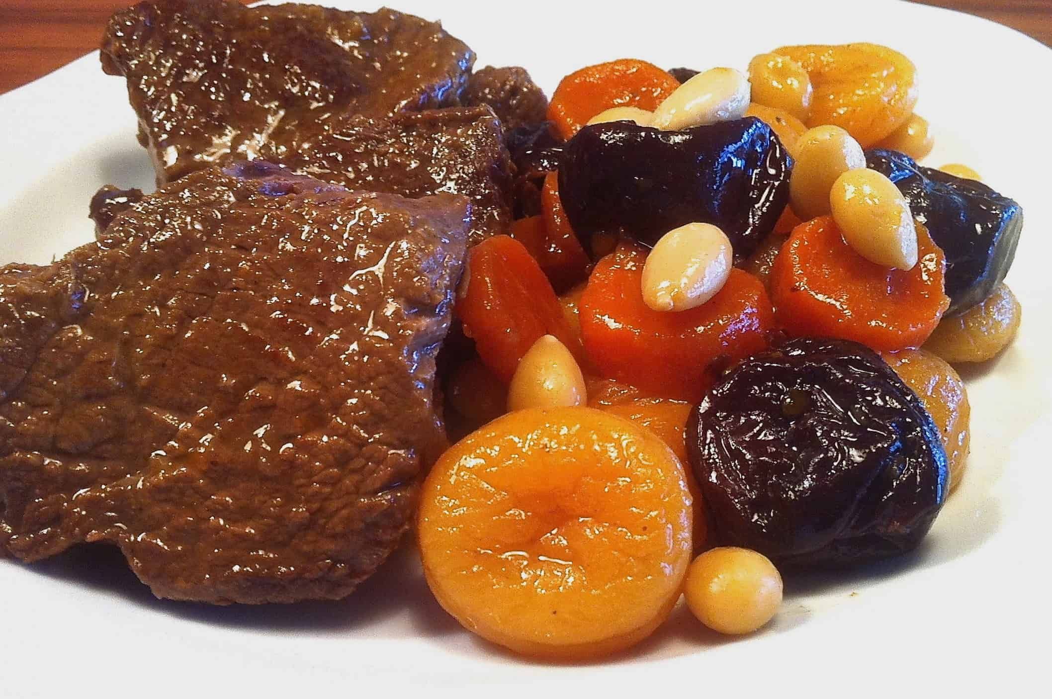 Veal With Nuts Platter