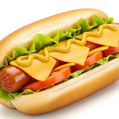 American hot dog