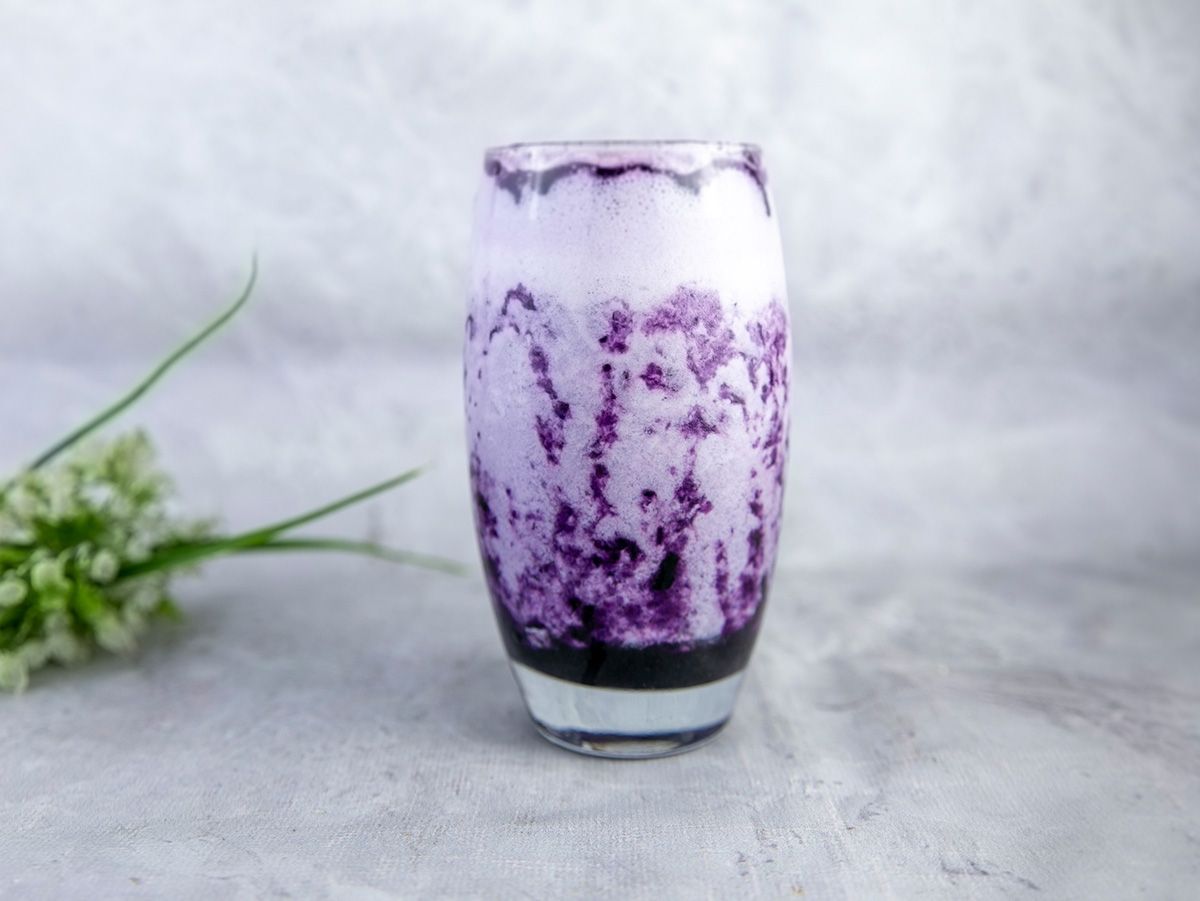 Blueberry Milkshake