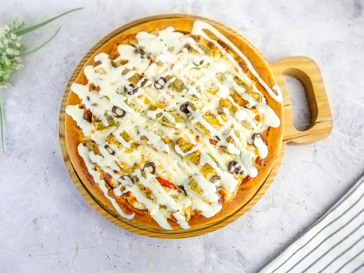 Chicken Ranch Pizza