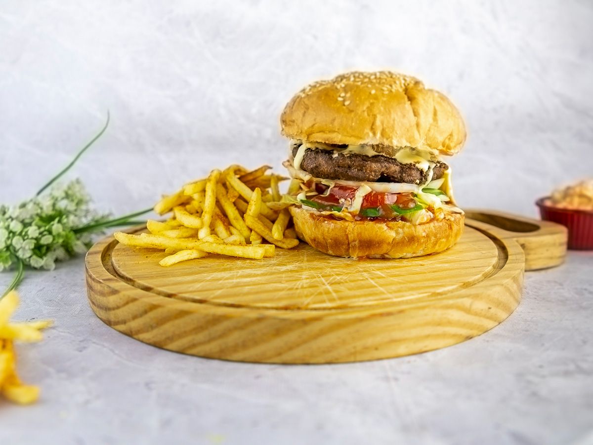 Onion Ring Burger
