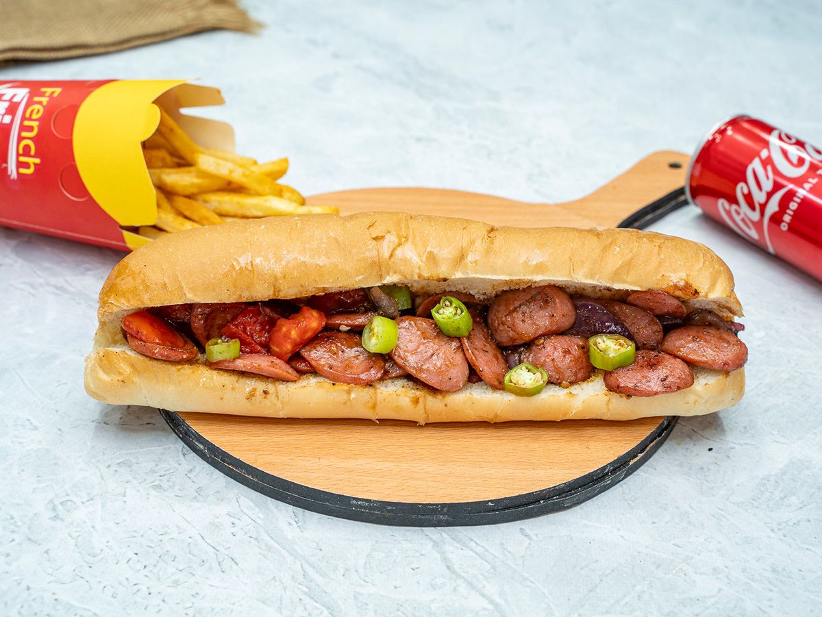 Bikini hot dog
