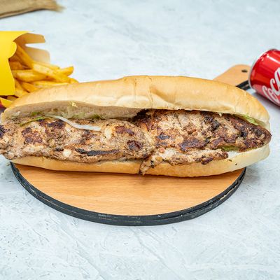 Large French grilled chicken breasts