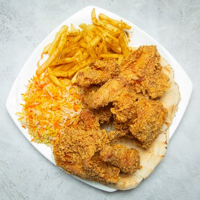 دجاج بروستد كامل