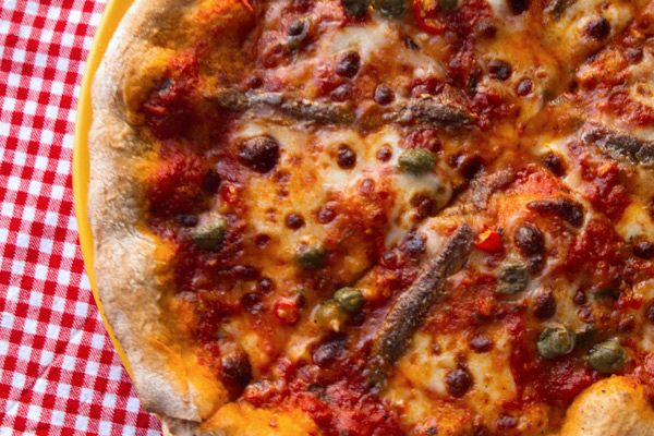 Pastrami Italian Pizza